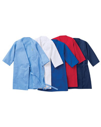 Men's Collarless Butcher Wrap