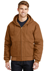 CornerStone® - Duck Cloth Hooded Work Jacket. J763H
