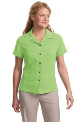 Port Authority® - Ladies Silk Blend Camp Shirt. L533