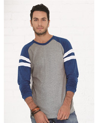 Fine Jersey Mash Up Long Sleeve Tee