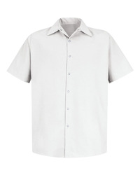 Men's Tall Specialized Short Sleeve Pocketless Work Shirt