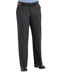 Women's Extended Sizes Plain Front Cotton Pants
