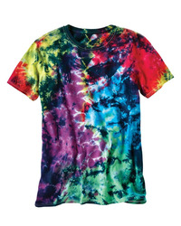 LaMer Over-Dyed Crinkle Tie-Dyed T-Shirt