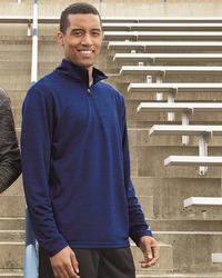 Striated Quarter-Zip Pullover