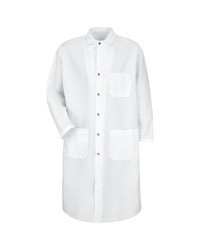 Men's Snap-Front Spun Polyester Butcher Coat