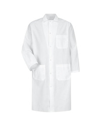 Butcher Coat with Interior Chest Pocket