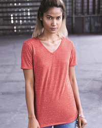 Women's Snow Heather Jersey V-Neck T-Shirt