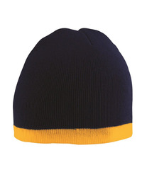 Two-Tone Knit Beanie