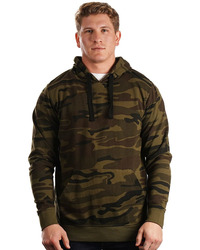 Men's Enzyme-Washed French Terry Hooded Sweatshirt