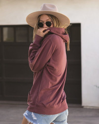 Unisex Icon Lightweight Loopback Terry Full-Zip Hooded Sweatshirt