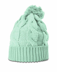 Chunk Twist Cuffed Beanie