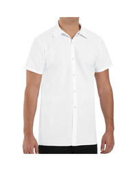 Poly/Cotton Cook Shirt Longer Length