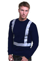 Men's USA-Made Hi-Visibility Long Sleeve T-Shirt