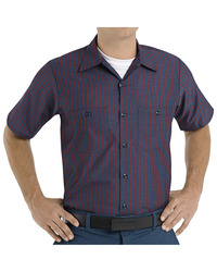 Men's Tall Industrial Short Sleeve Work Shirt