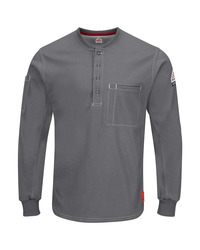 Men's iQ Series® Plus Long Sleeve Henley