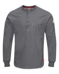 iQ Series® Plus Long Sleeve Henley - Tall Sizes