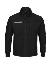 Men's Zip Front Fleece Jacket-Cotton /Spandex Blend