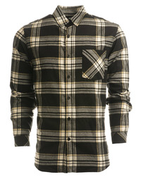 Men's Open Pocket Flannel Shirt