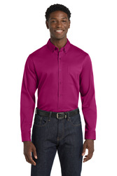 Long Sleeve SuperPro React Twill Shirt