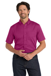 Short Sleeve SuperPro React Twill Shirt