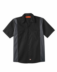 Men's Industrial Colorblocked Short Sleeve Shirt