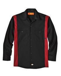 Men's Industrial Colorblocked Long Sleeve Shirt
