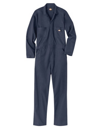 Basic Blended Long Sleeve Coverall
