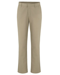 Women's Industrial Flat Front Pants - Extended Sizes