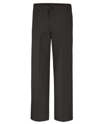 Men's Industrial Flat Front Comfort Waist Pants