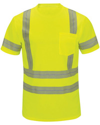 Men's Tall High Visibility Short Sleeve T-Shirt