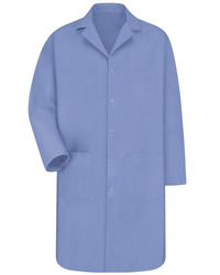Unisex Gripper Front Lab Coat