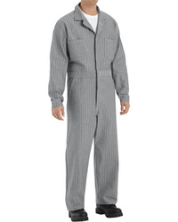 Men's Button-Front Cotton Coverall