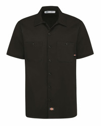 Men's Industrial Short Sleeve Cotton Work Shirt