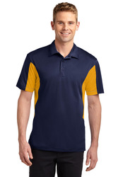 Side Blocked Micropique Sport Wick® Polo