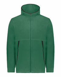 Unisex Eco Revive™ Polar Fleece Hooded Full-Zip Jacket