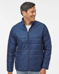 Men's 3-Stripes Puffer Full-Zip Jacket