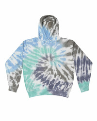 Unisex Tie-Dyed Cloud Fleece Hooded Sweatshirt