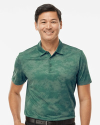 Men's All Over Camo Print Polo