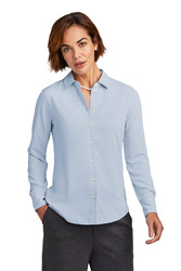Women's Full Button Satin Blouse