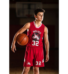 Dual-Side Single Ply Basketball Jersey