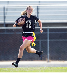 Ladies Solid Flag Football Jersey