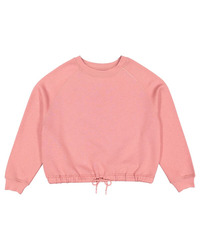 Women's Relaxed 3-End Boxy Fleece Crewneck Sweatshirt