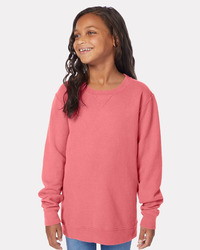 Youth Garment-Dyed Crewneck Sweatshirt