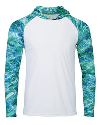 Men's Biloxi Performance Colorblocked Hooded Sweatshirt