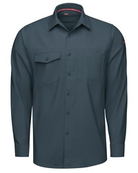 Men's Tall Cooling Long Sleeve Work Shirt