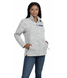 Ladies Alpine Sweater Fleece 1/4 Zip Pullover