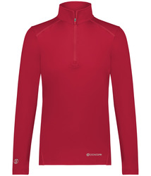 Ladies 1/4 Zip Pullover Powered by Coolcore(r)