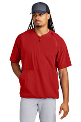 Repeat 1/2 Zip Short Sleeve Jacket