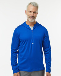 Men's Lightweight Quarter-Zip Hooded Pullover
