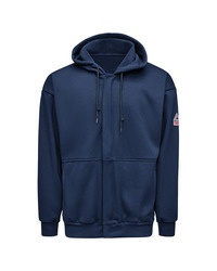 Men's Full-Zip Fleece Hooded Sweatshirt